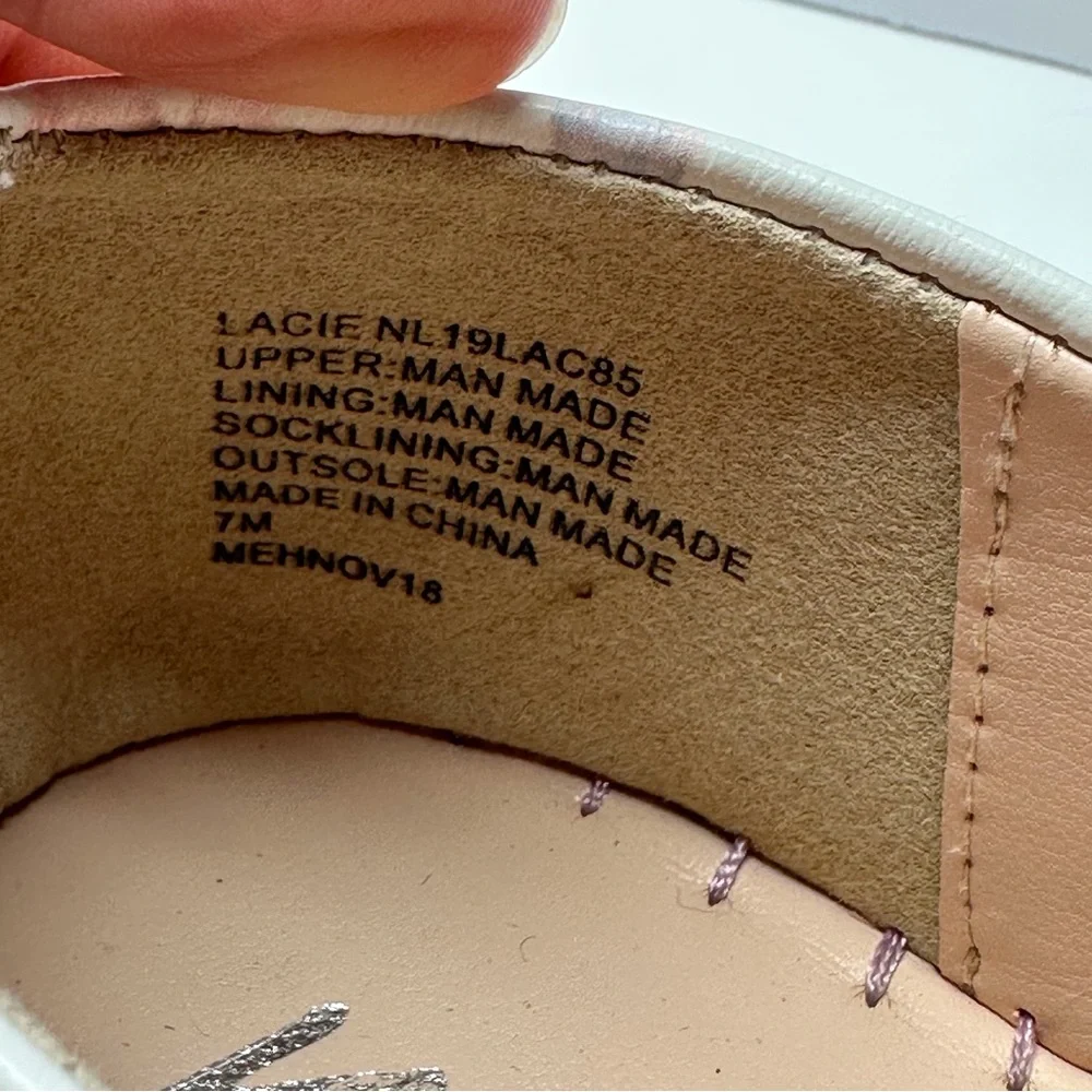 Nanette‎ Lepore floral casual slip on flat espadrilles shoes women’s 7
